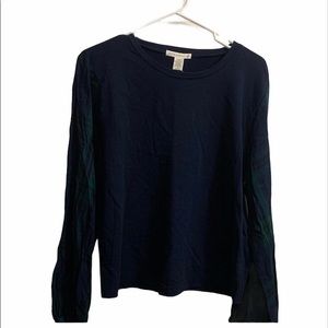 Seven Sisters navy blue, detailed sleeves